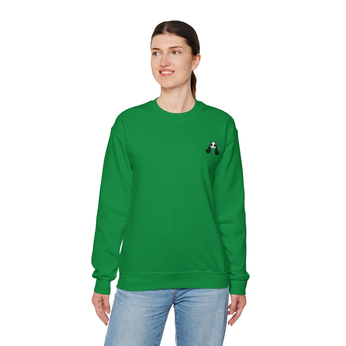 Unisex Bun Head Crewneck Sweatshirt