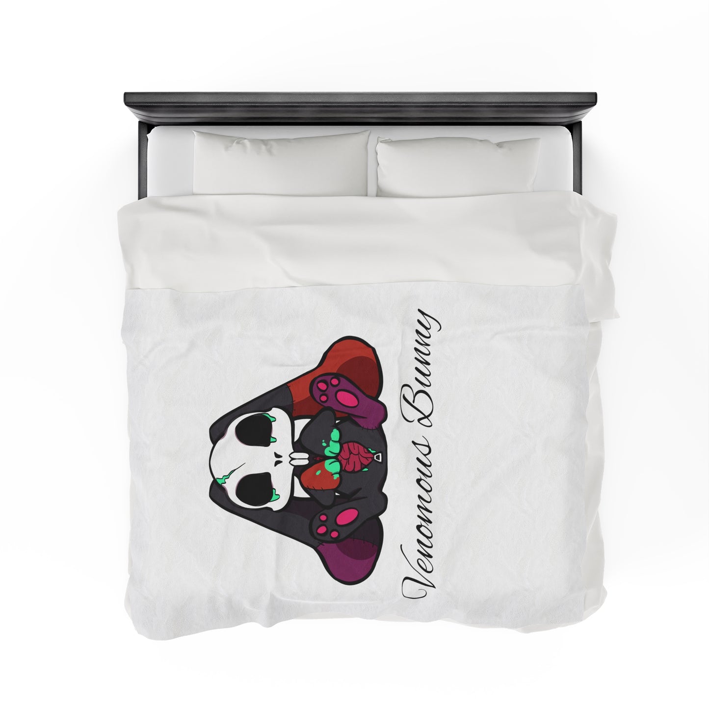Venomous Bunny Plush Blanket
