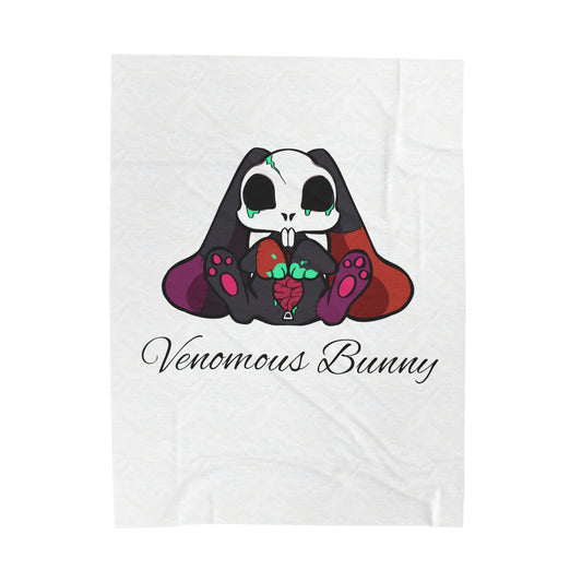 Venomous Bunny Plush Blanket
