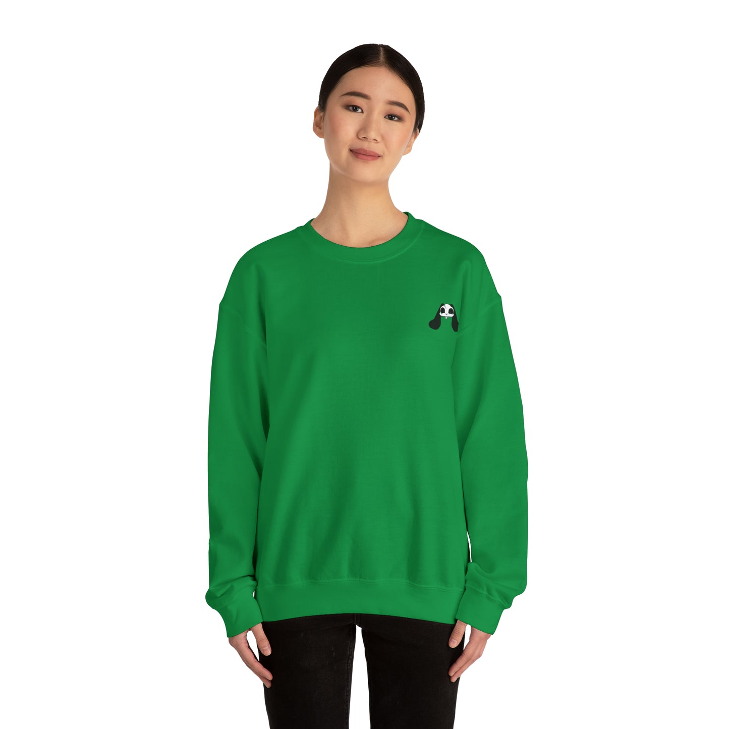 Unisex Bun Head Crewneck Sweatshirt