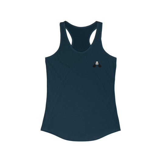 Women's Bun Head Racerback Tank