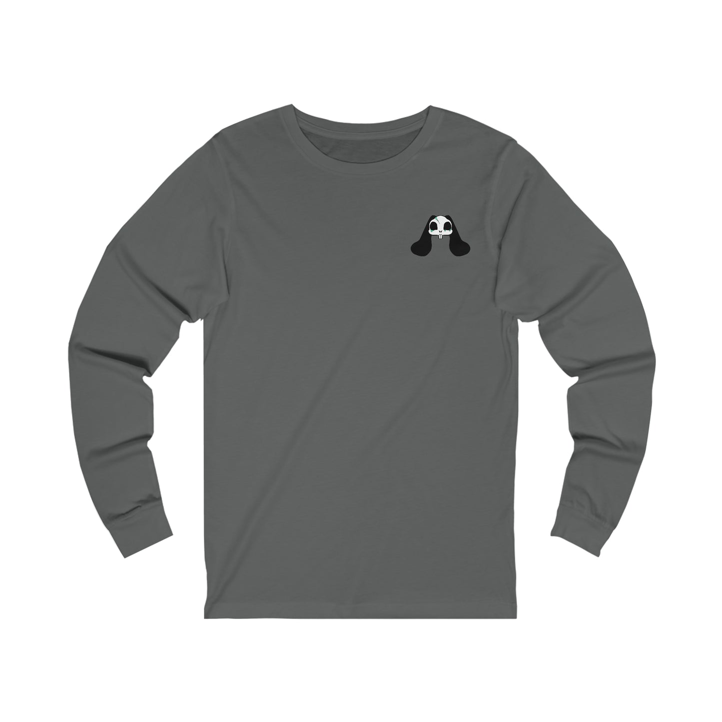 Skull Bunny Head Long Sleeve Tee