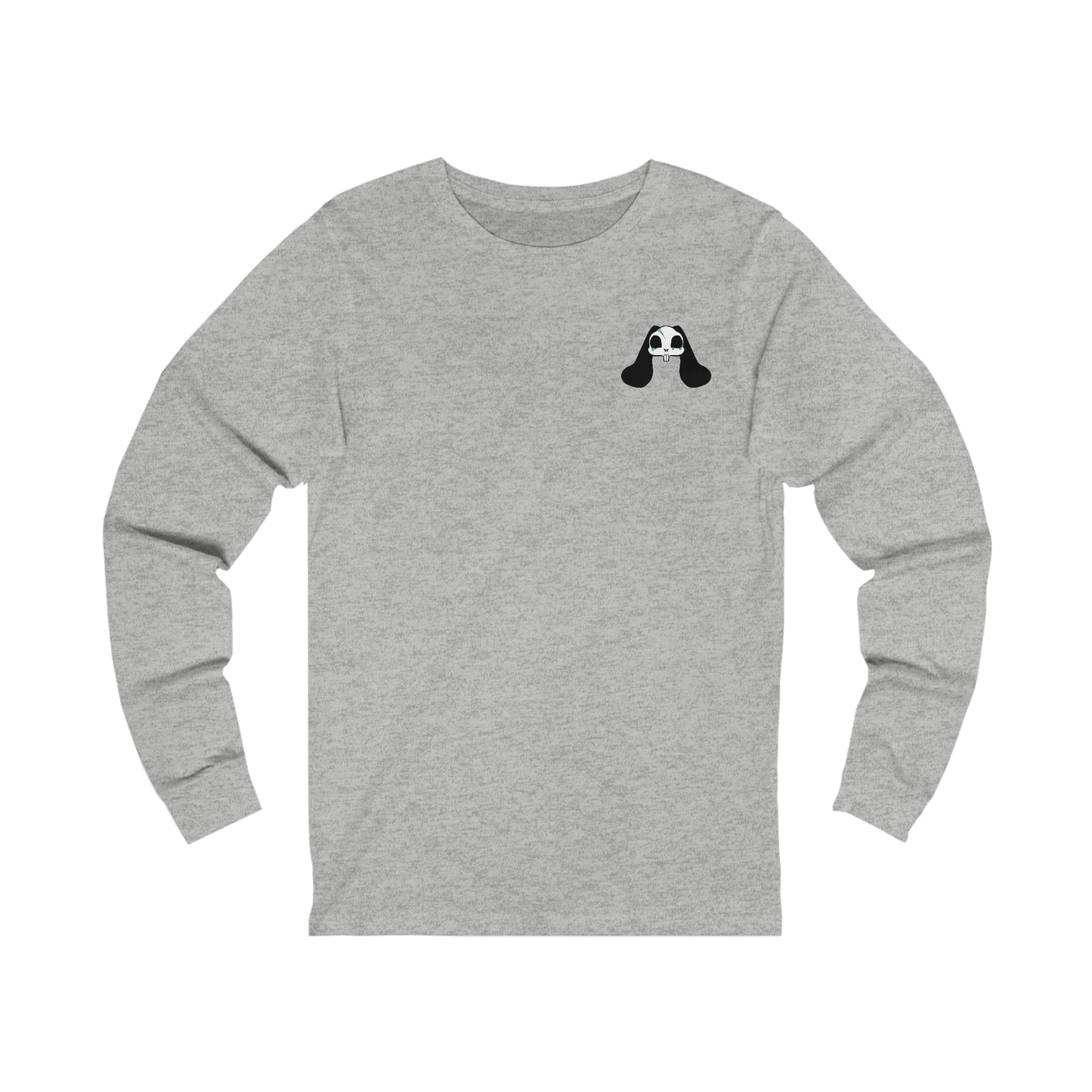 Skull Bunny Head Long Sleeve Tee