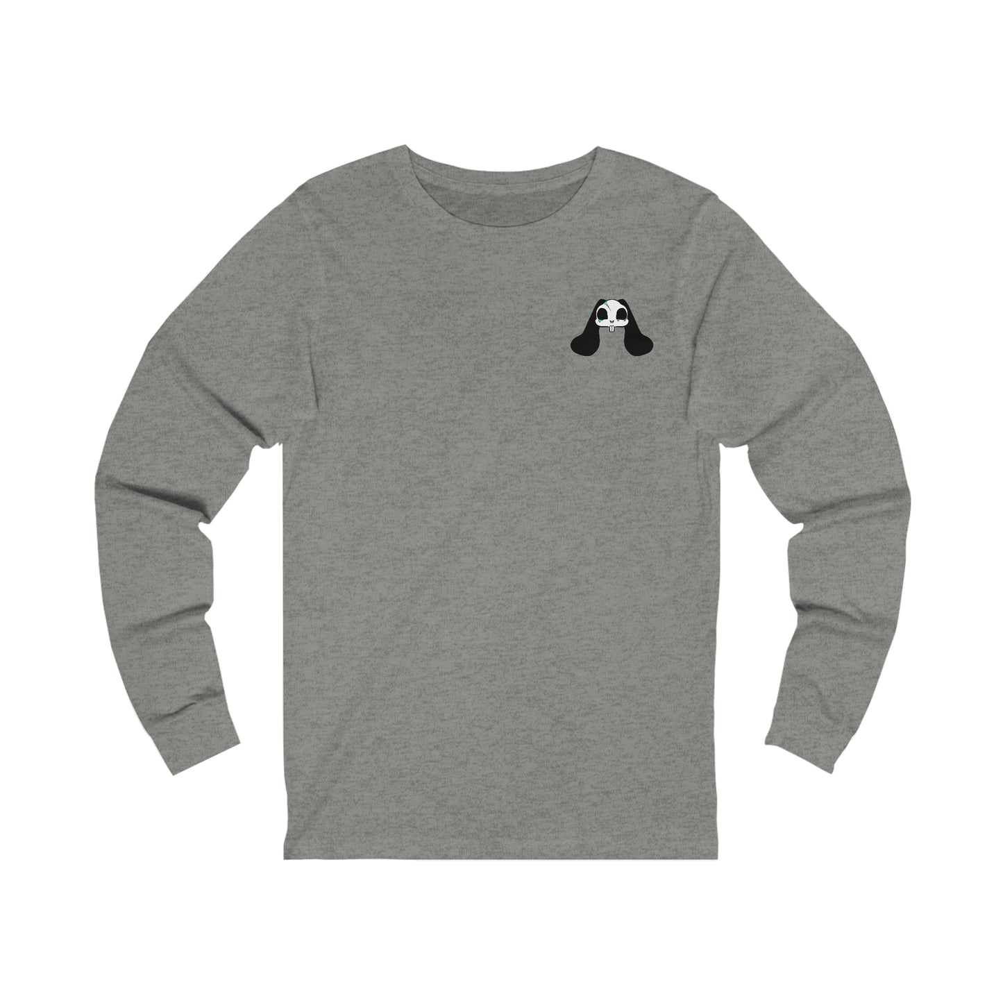 Skull Bunny Head Long Sleeve Tee