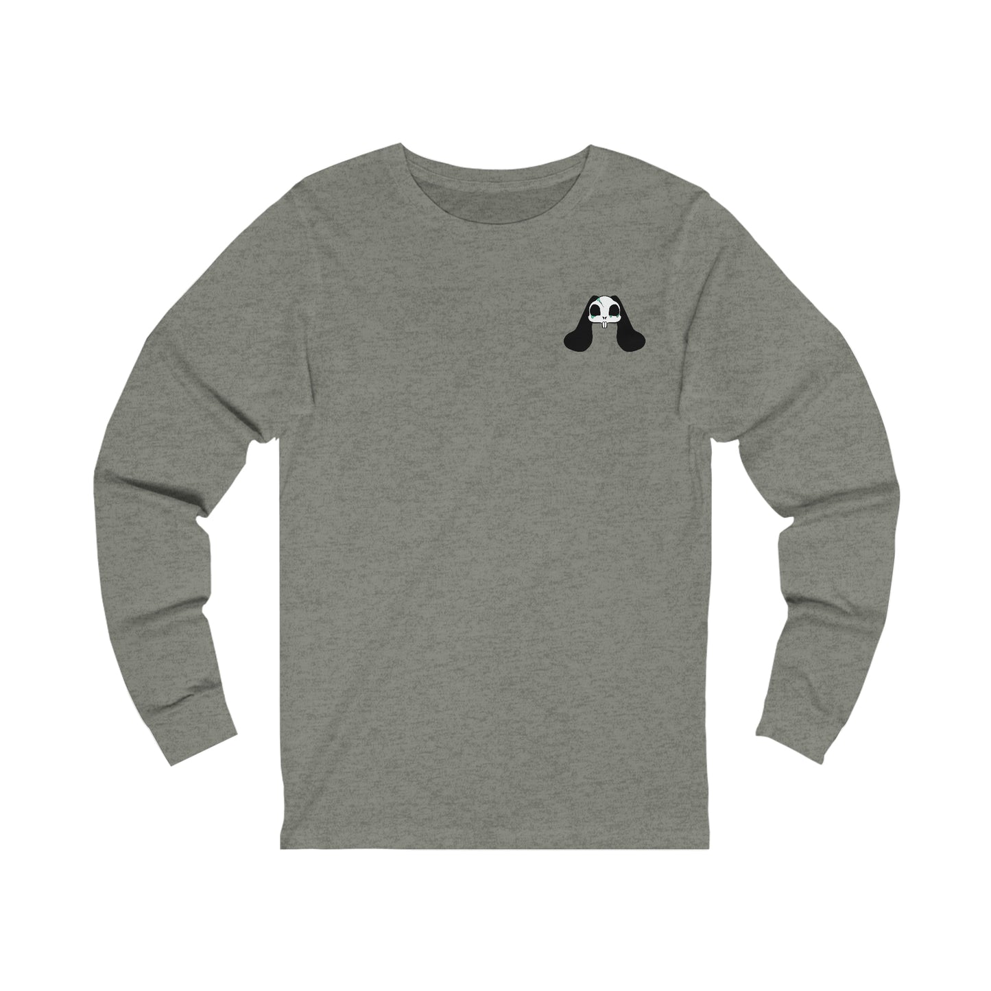Skull Bunny Head Long Sleeve Tee
