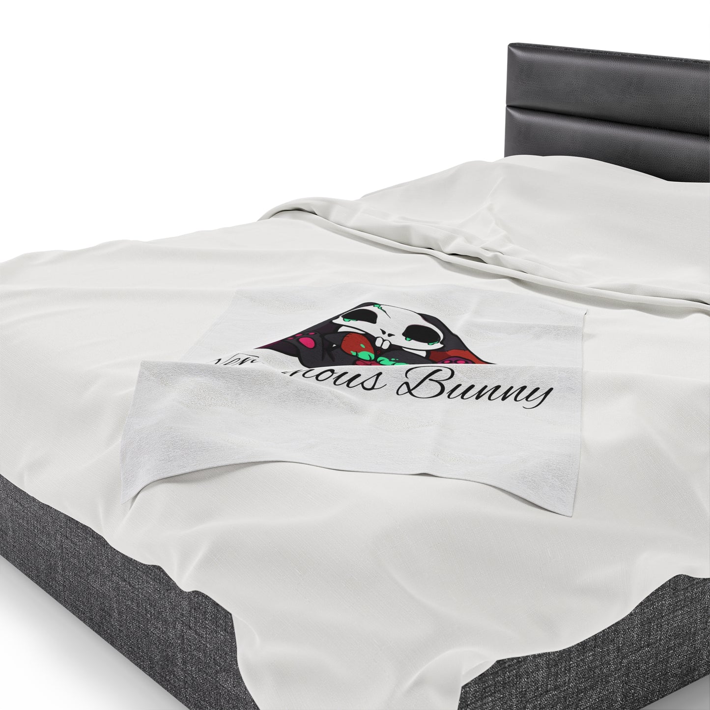 Venomous Bunny Plush Blanket