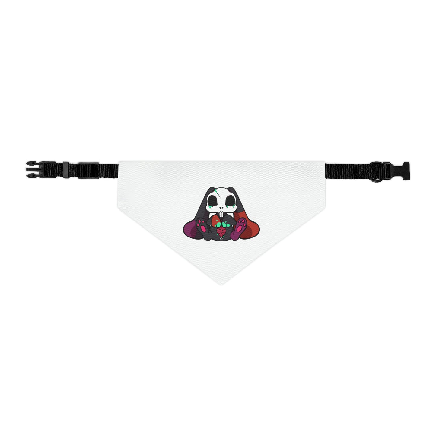 Venomous Bunny Pet Bandana Collar