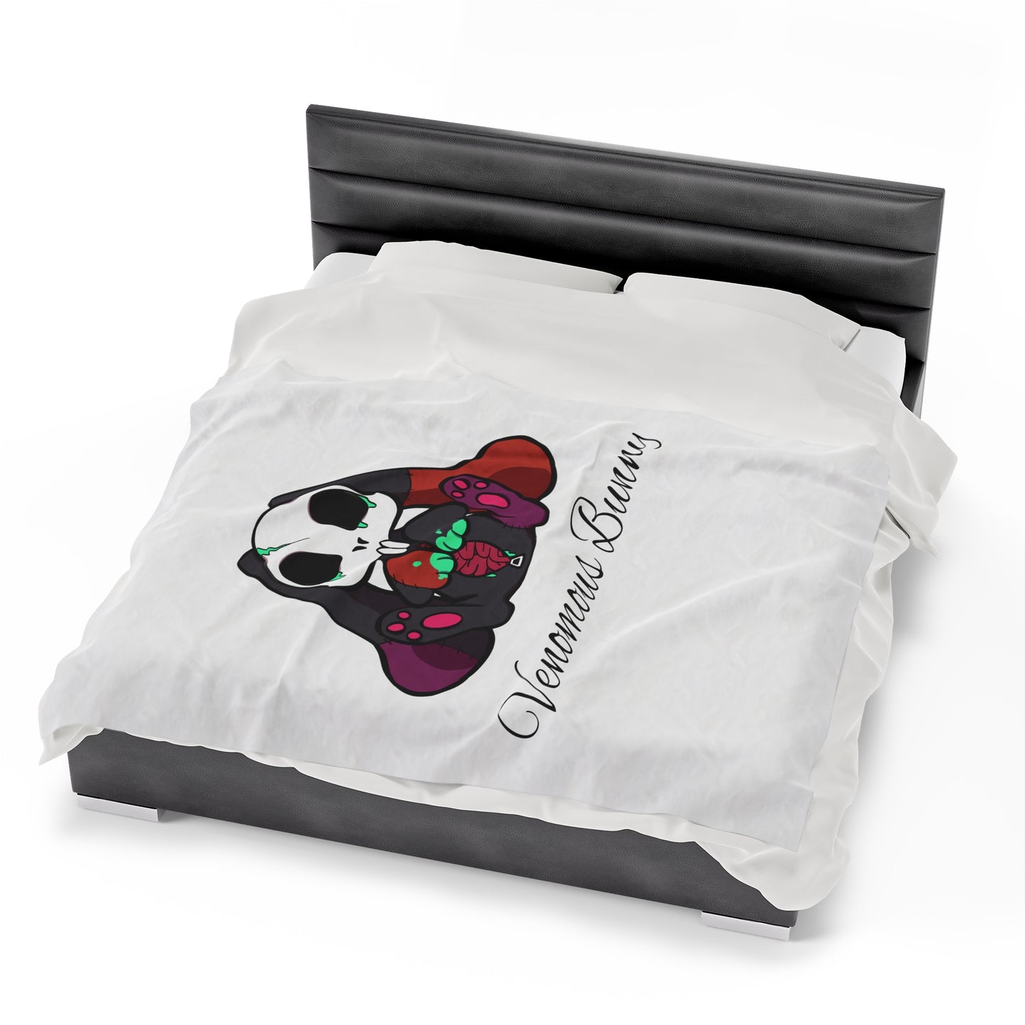 Venomous Bunny Plush Blanket