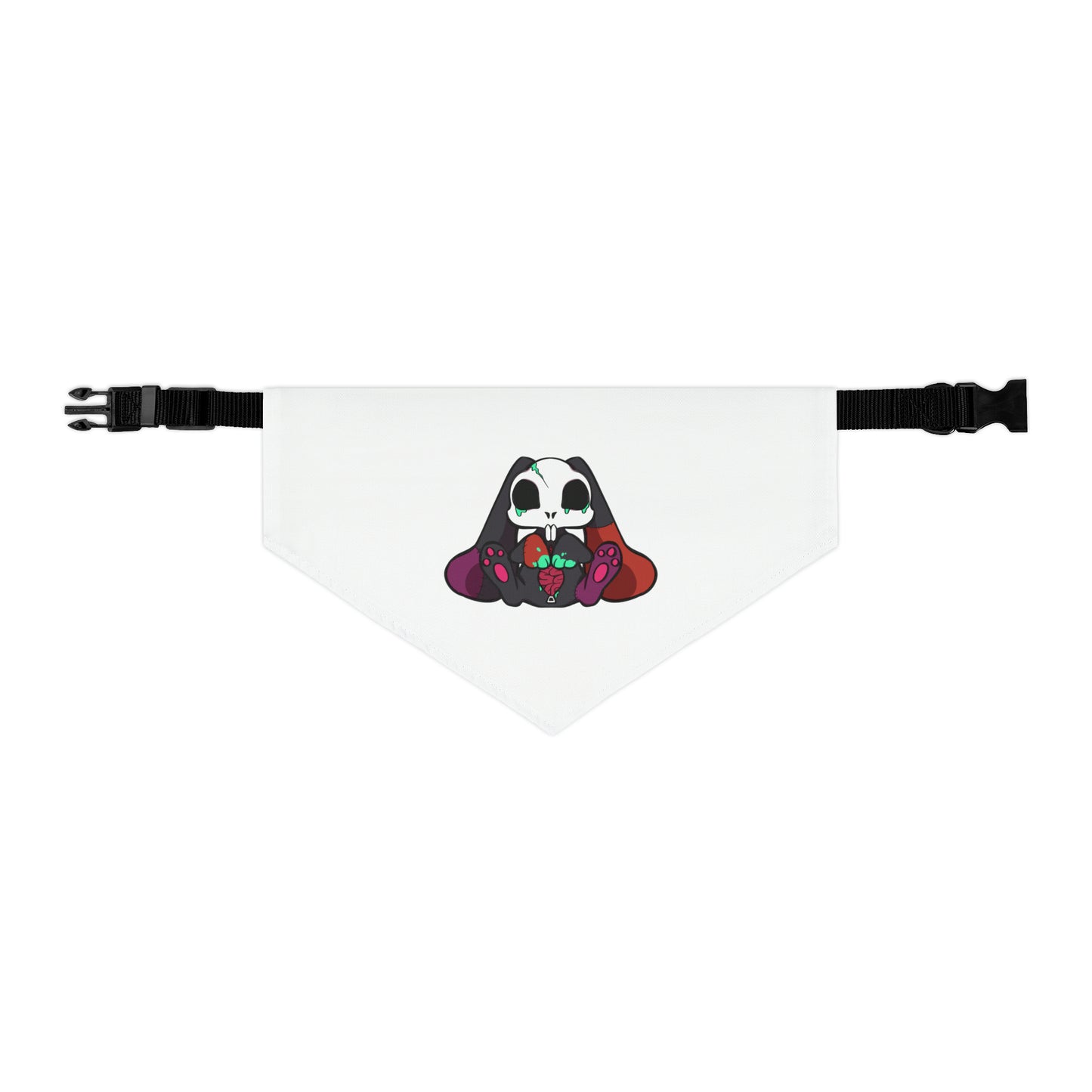 Venomous Bunny Pet Bandana Collar