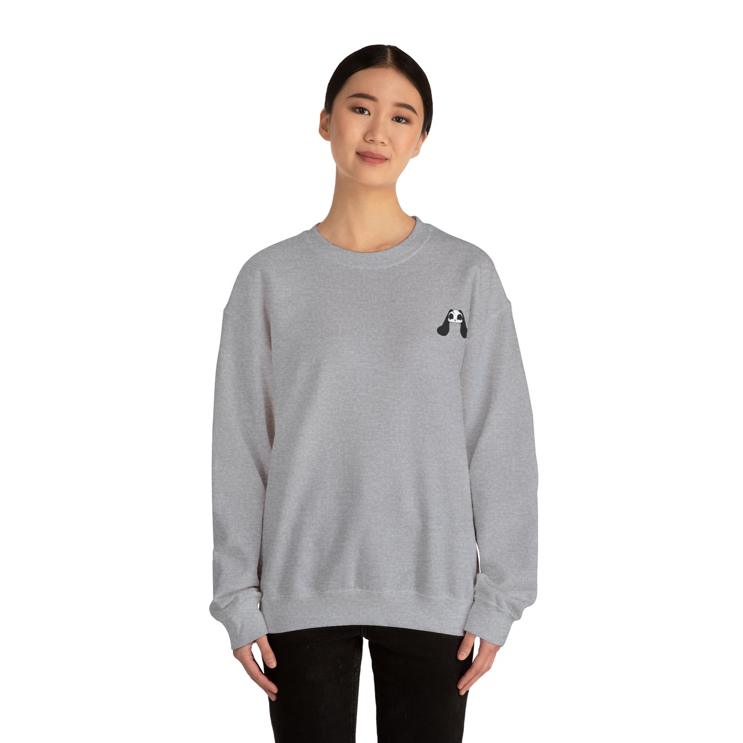 Unisex Bun Head Crewneck Sweatshirt