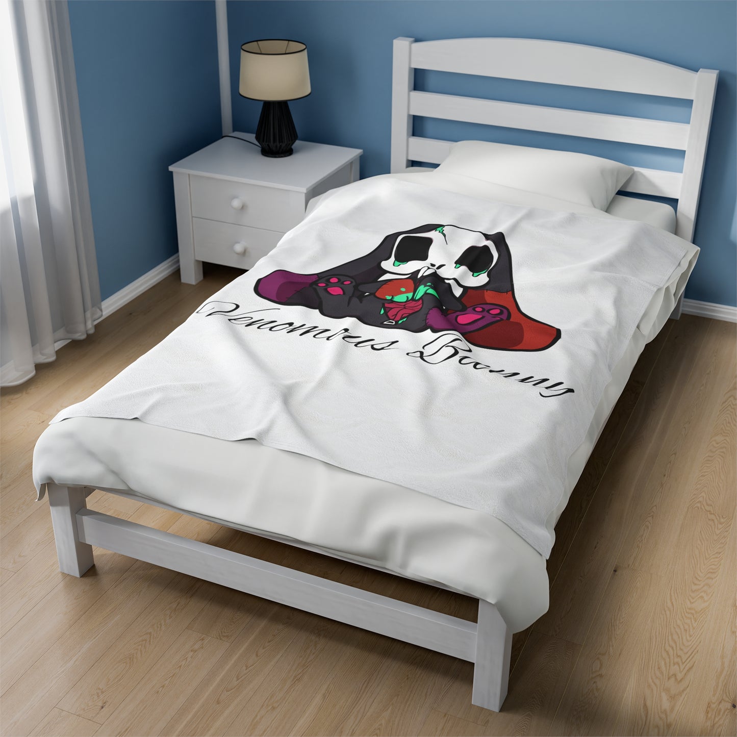 Venomous Bunny Plush Blanket