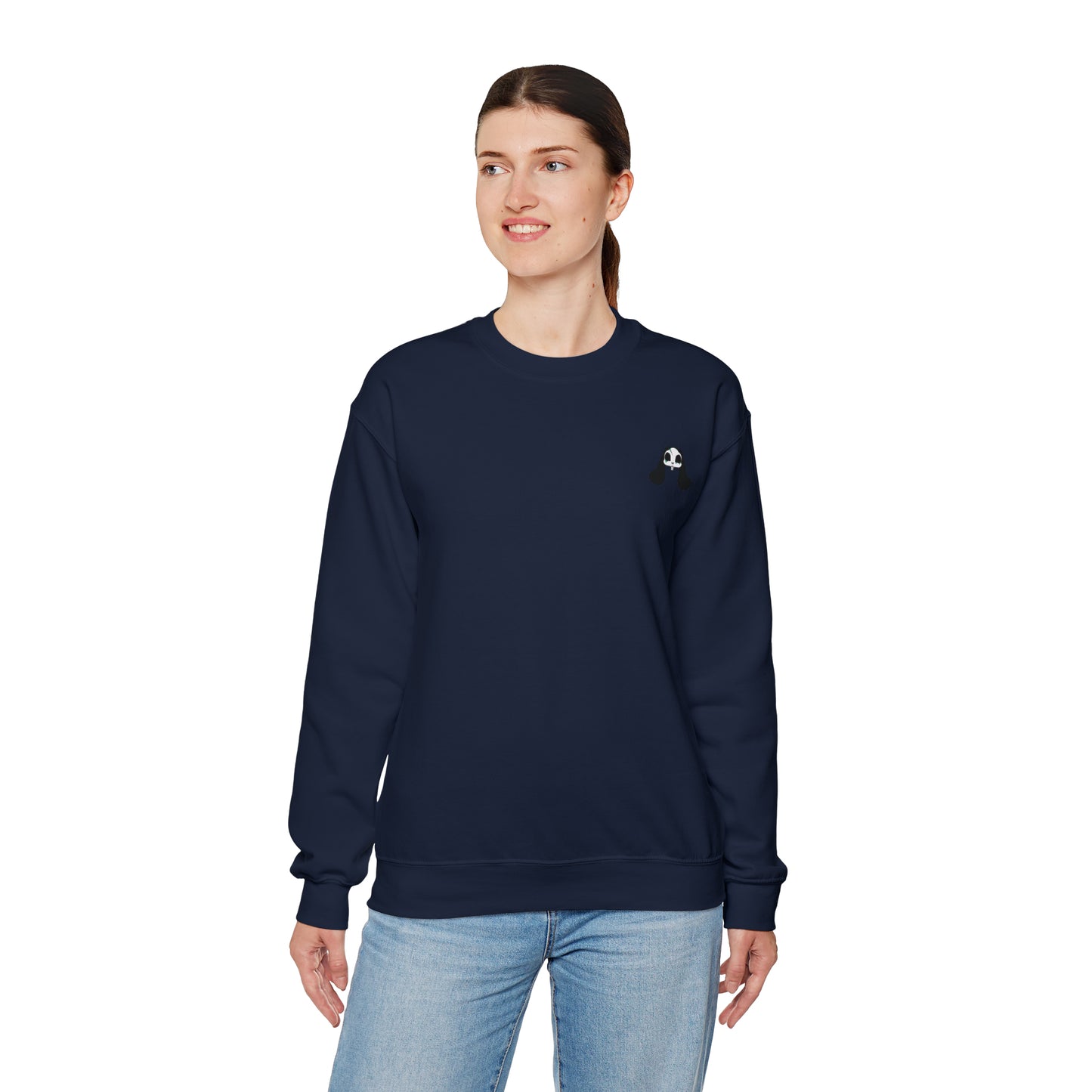 Unisex Bun Head Crewneck Sweatshirt