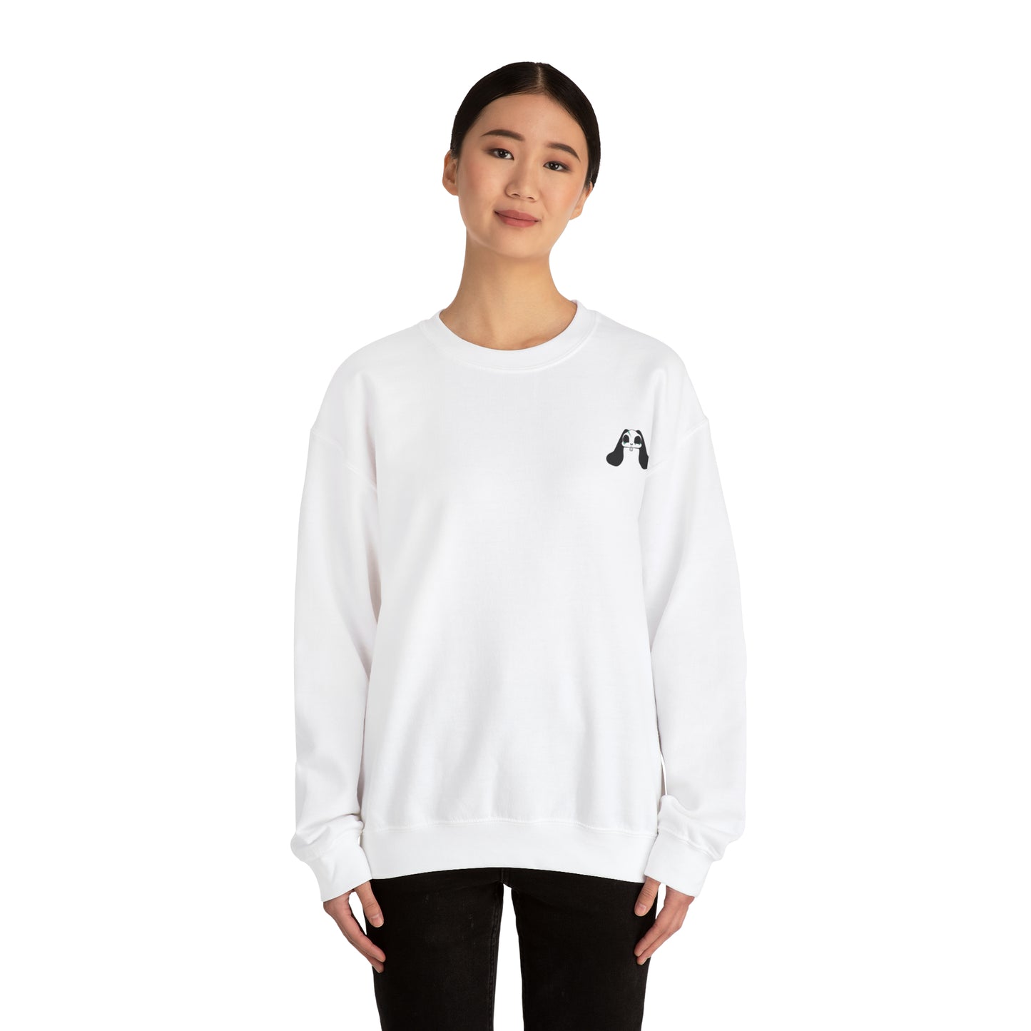 Unisex Bun Head Crewneck Sweatshirt